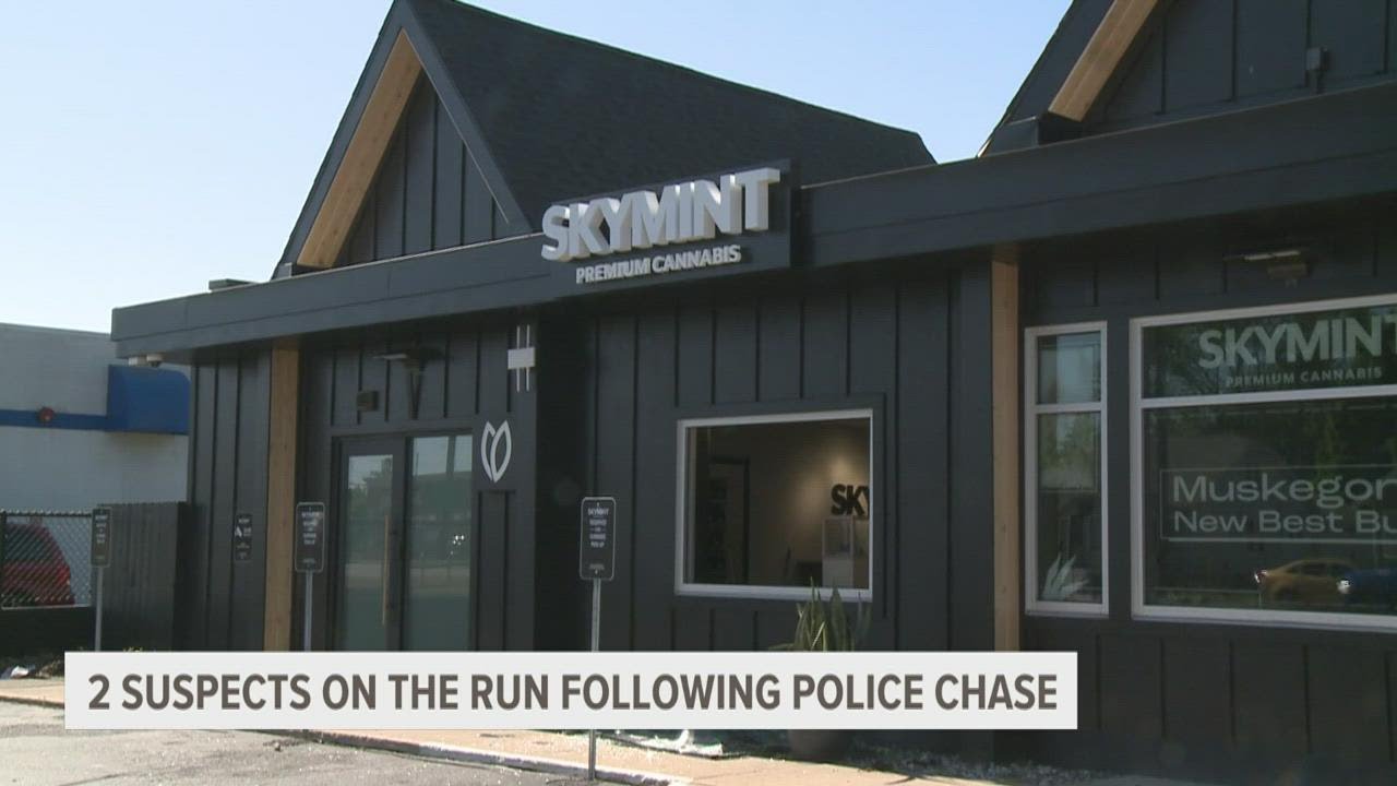 Thieves using stolen car break into Muskegon cannabis dispensary overnight