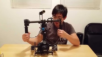 DSLR 3 Axis Handheld Brushless Gimbal.