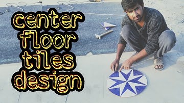 How to create center flower tiles design ideas || Ustad Shakeel