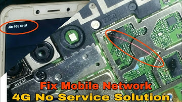 4G No Service Solution | RF IC  Voltage | PFO 2G/3G Voltage GR Explain | Network Solution