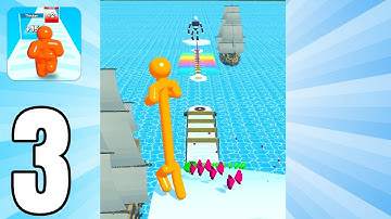 Tall Man Run - Gameplay Walkthrough | All Levels | Part 3 | (Android,iOS)