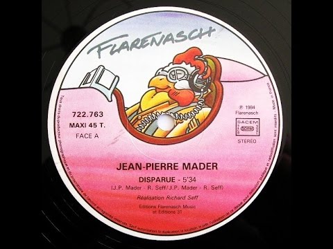 Jean-Pierre Mader - Disparue (12" Maxi Single) - YouTube