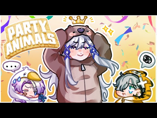 【Party Animals TTT Collab】inside me there are two animals【NIJISANJI EN | Victoria Brightshield】のサムネイル