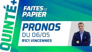 PRONOSTICS QUINTÉ+ DU MERCREDI 6 MAI À VINCENNES : ETRANGER JOYEUSE, UN ENGAGEMENT EN OR