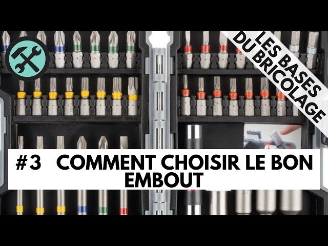 Embout de vissage, comment choisir le bon embout ? - FIP Center le