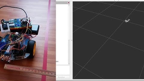 DiffBot Odometry Accuracy 2 m straight driving
