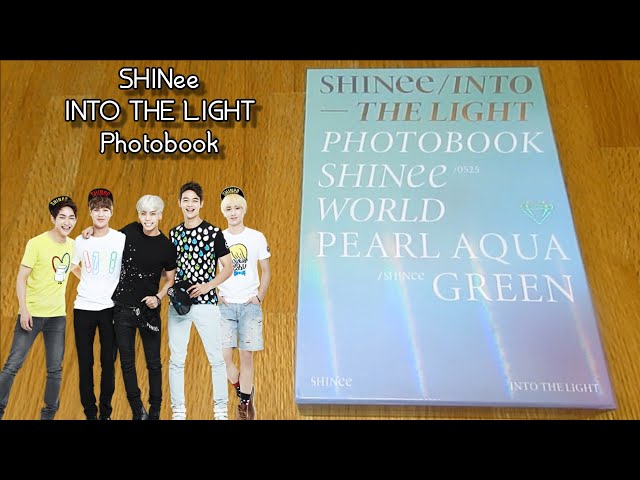 SHINee/INTOーTHE LIGHT PHOTOBOOK Unboxing) SHINee ~INTO THE LIGHT~ Photobook - YouTube