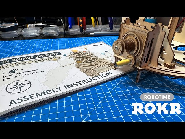 ROKR Mechanical Orrery ST001 3D Wooden Puzzle