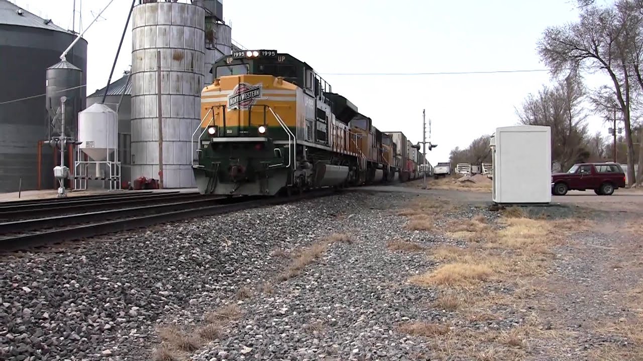 UP CNW Heritage 1995 at Goodwell, Oklahoma YouTube