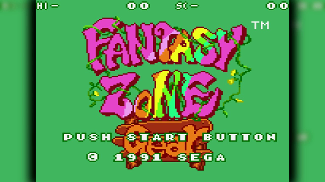The Best of Retro VGM 840 Fantasy Zone Gear (Game Gear) Snow Stage