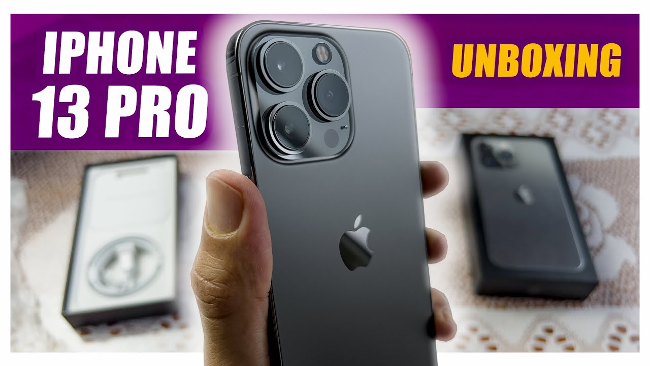 Comprei o IPHONE 13 PRO BARATO novo lacrado! Unboxing iphone 13