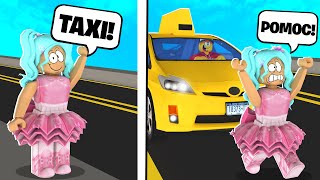 DĚLÁM TAXIKÁŘE, abych zachránil OSTROV PLNÝ LIDÍ!! - Roblox Taxi Simulator 2