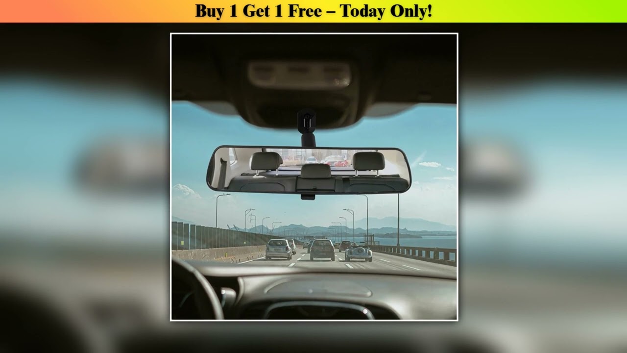 Hot Picks 10 Inch Interior Mirror Easy To Install Auto Inside Rear View Mirror ABS Glass Internal M
