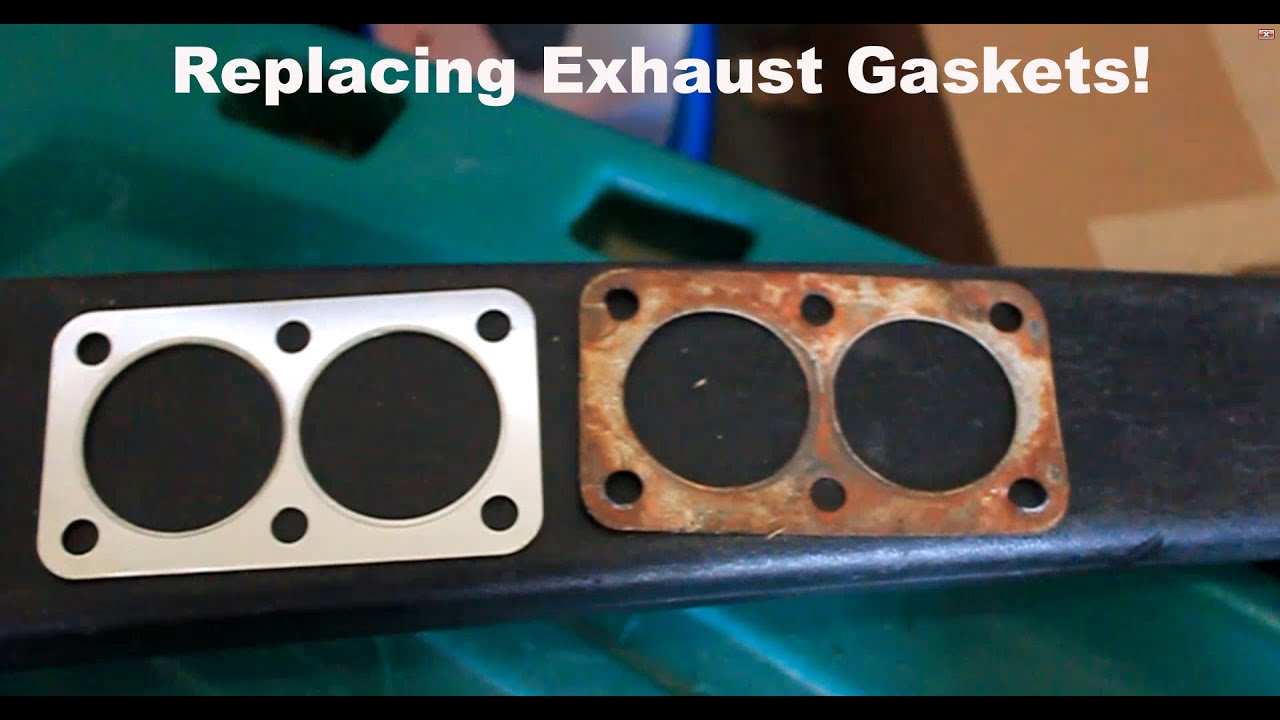 How To Fix Your Exhaust Leaks Gasket Replacement 1979 Volkswagen Rabbit Youtube