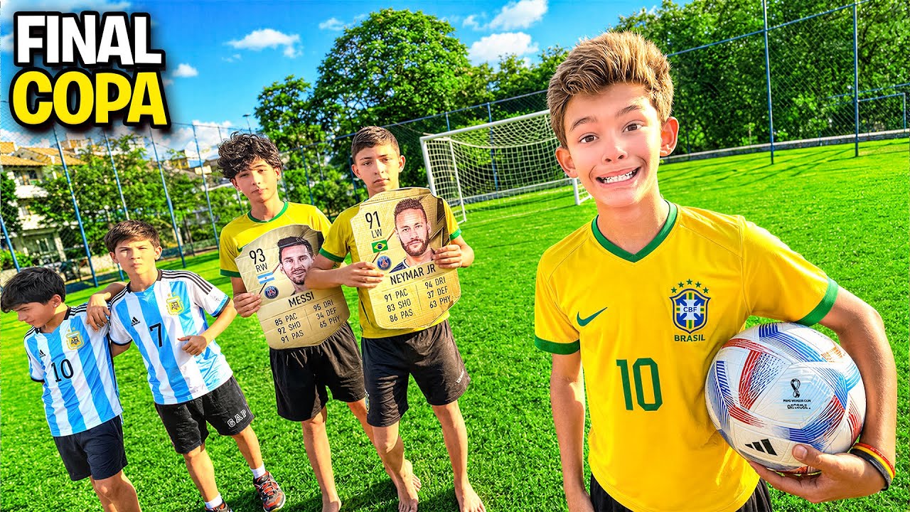 eles FIZERAM a COPA e no FINAL perderam no ULTIMO lance pra ARGENTINA 
