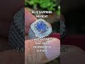 Blue sapphire no heat Madagaskar
