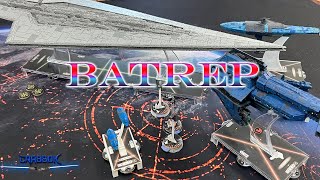 Super Star Destroyer vs Starhawk!   Star Wars Armada 400 Point Battle Report! screenshot 4