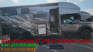 29 Feet & 4 Wheel Drive Motorhome - 2024 Accolade XT 29T by Entegra Coach