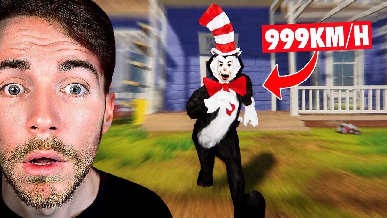IL A RAJOUTÉ THE CAT IN THE HAT DANS HELLO NEIGHBOR... (je suis traumatisé)
