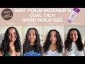 NOT YOUR MOTHER'S CURL TALK HARD HOLD GEL TRY-ON + REVIEW ON WAVY HAIR ("LASTING DEFINITION")
