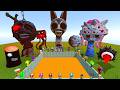 DESTROY SPRUNKI MR SUN MOON TREE FUN COMPUTER ALL PHASE in LAVA HOLE (Garry's Mod Sandbox)!!