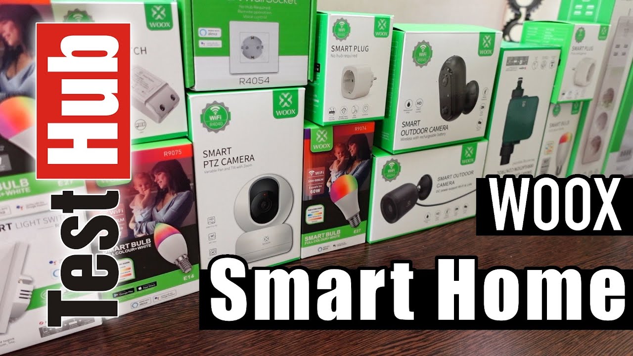 WOOX Smart Home rozbudowany ekosystem inteligentnego domu YouTube