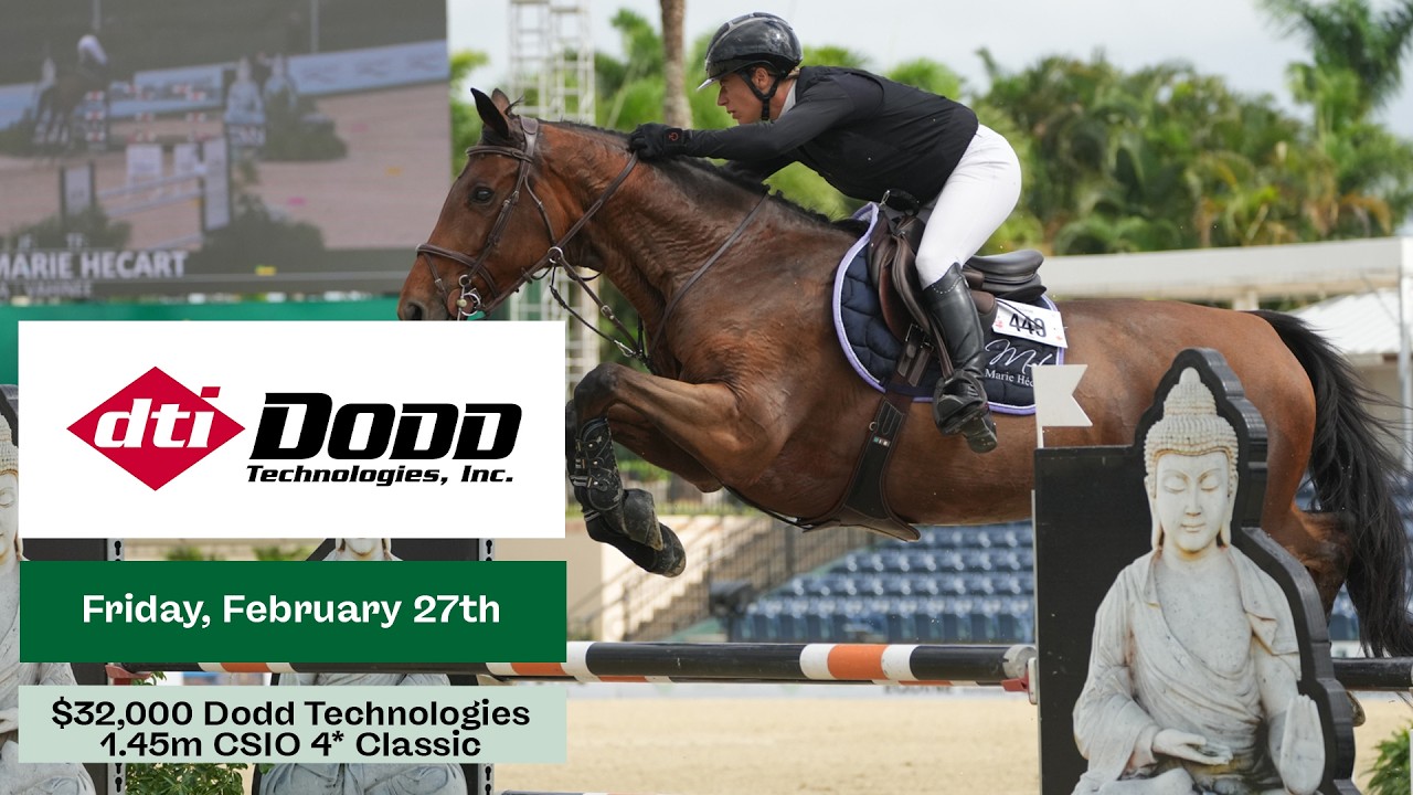 Watch the $32,000 Dodd Technologies 1.45m CSIO 4* Classic