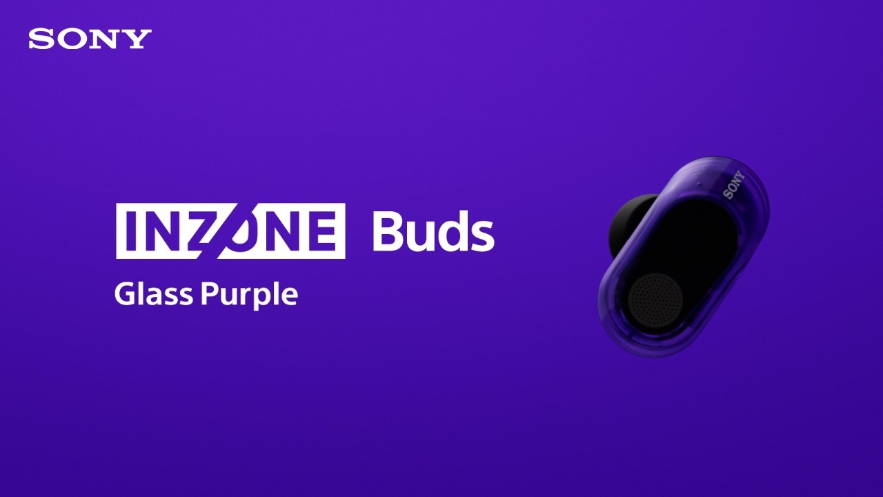 INZONE Buds | Glass Purple - YouTube
