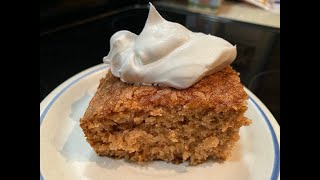 Homemade Applesauce Cake Recipe