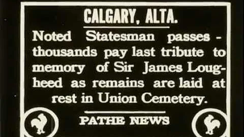 Funeral of Sir James Lougheed, Calgary, Alberta. -...