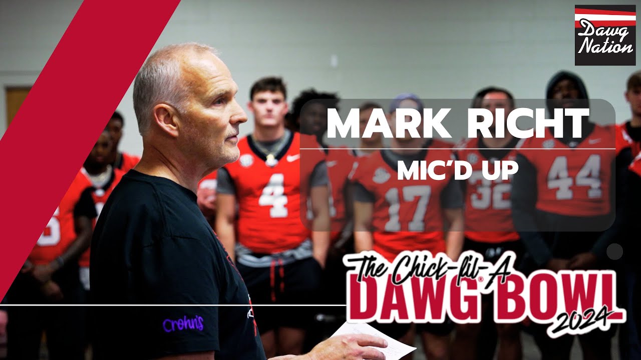 mark-richt-mic-d-up-at-the-chick-fil-a-dawg-bowl-youtube