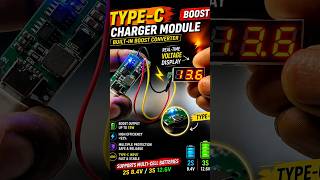 12v Type-C Boost Charger Module ⚡