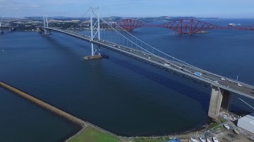 forth of firth bridges. Including the Building of the new Queensferry bridge