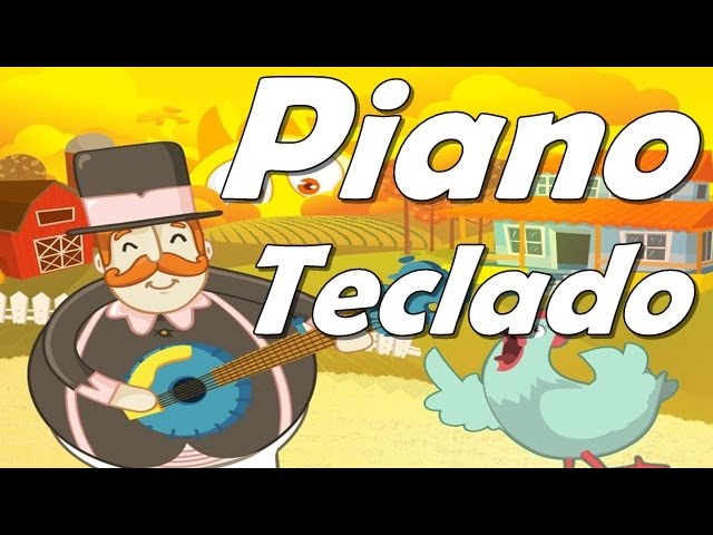 Piano animal Seu Lobato Pianinho Infantil Teclado Musical Bebê Ia Ia O  Bichos Fazendinha