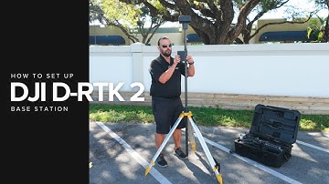 DJI D-RTK 2 Base Station Set Up