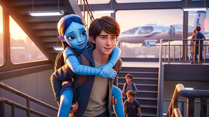Human Boy Carried the Disabled Alien Girl to School Daily—Never Knowing Her Mother Owned the Galaxy