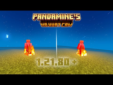 NO HURT CAM FOR MCPE 1.21.72 - 1.21.80 🔥| PandaMine's No Hurt Cam