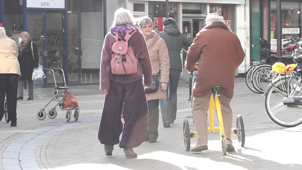 Grandfather gives the Alinker™ R-volution a try! - YouTube