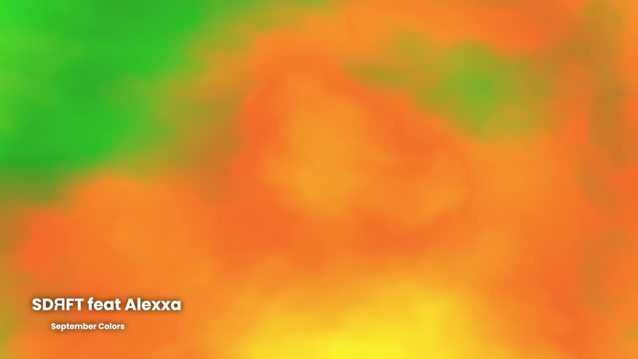 September Colors 🍂 Dreamy Autumn Music & Clouds Aesthetic Animation | SDЯFT feat. Alexxa