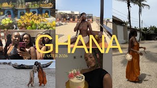 GHANA VLOG EASTER 2026 | WEEKLY VLOG, SPA DAY, NEW HAIR, FOOD TOUR, BDAY DINNERS, BEACH CLUB & MORE!