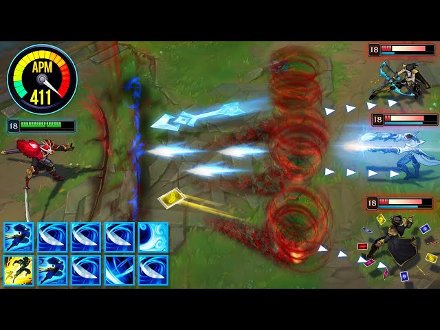 THE ULTIMATE KITING MONTAGE - High APM Movements - League of