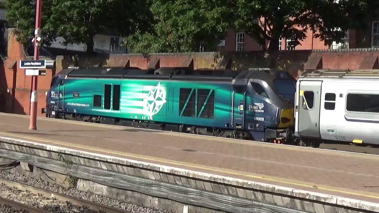 British Railways 2025-Chiltern Line Trains at Beaconsfield & London Marylebone