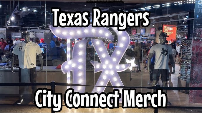 texas rangers city connect in game