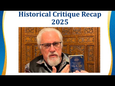 Introduction and Recap of the Historical Critique for 2025