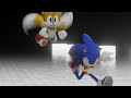 Sonic and Tails Blender animation test