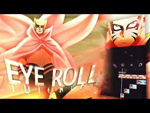 Eye Roll in mobile | ALIGHT MOTION |「 TUTORIAL 」