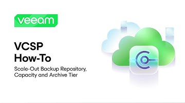 Scale Out Backup Repository, Capacity and Archive Tier