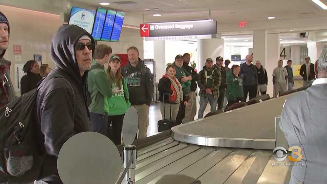 Mood at PHL resembles funeral service after Eagles Super Bowl LVII loss ...