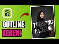 Text Behind Image Effect di Affinity! + Outline Trick yang Keren