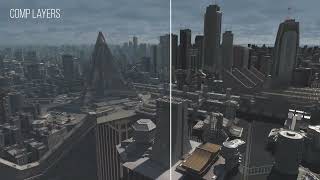 Sci-Fi short - Set Extension VFX Breakdown